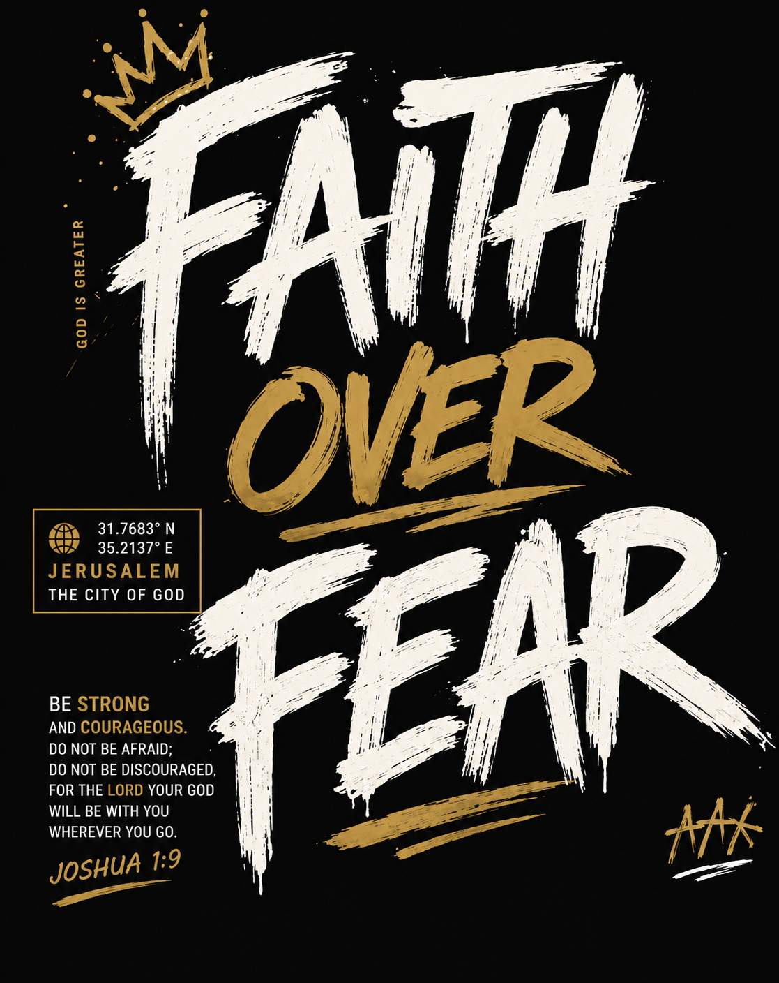 Faith over fear